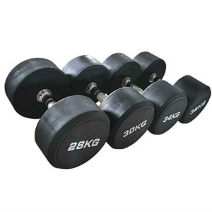 Гантель обрезиненная 10 кг JOHNS 74012-10