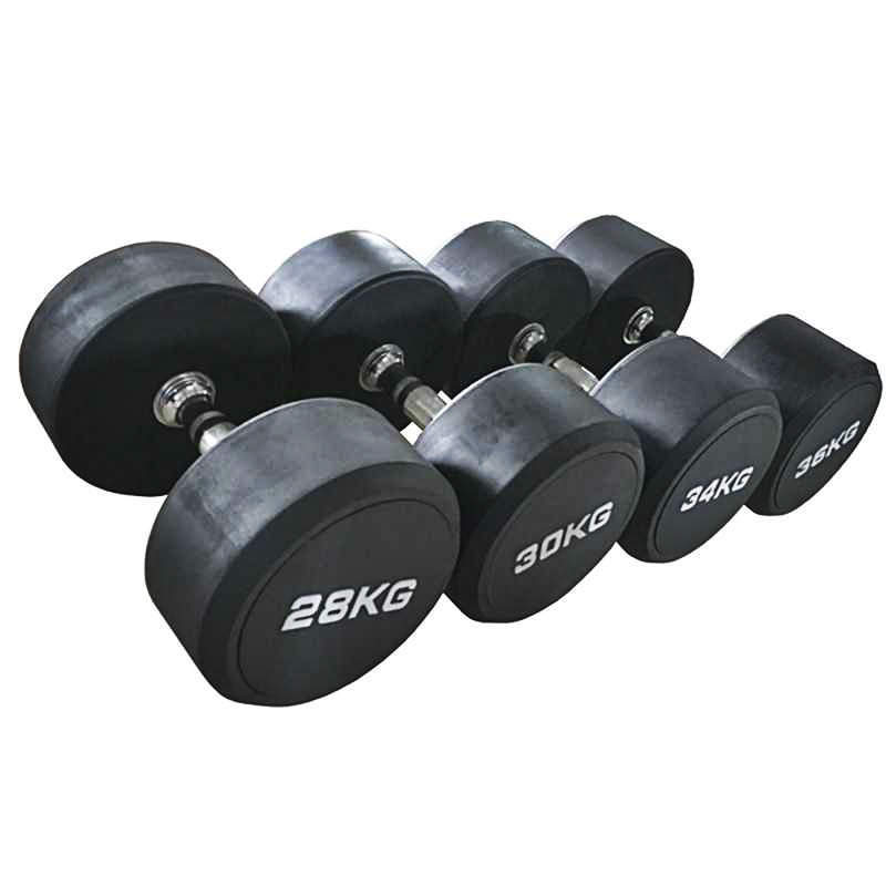 Гантель обрезиненная 10 кг JOHNS 74012-10