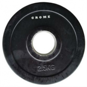 Диск олимпийский ромашка GROME  WP 013,  вес 2,5 кг