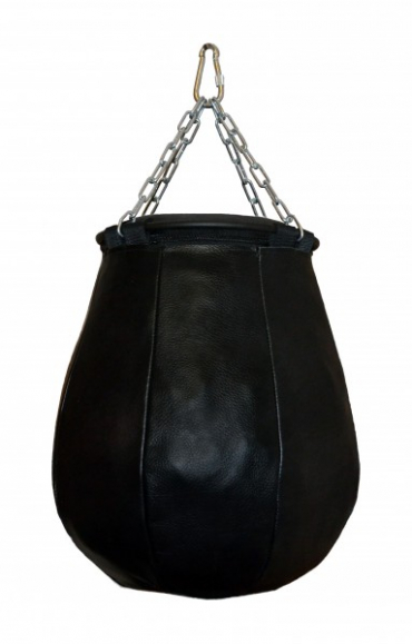 Боксерская груша из натуральной кожи Рокки вес 35 кг
