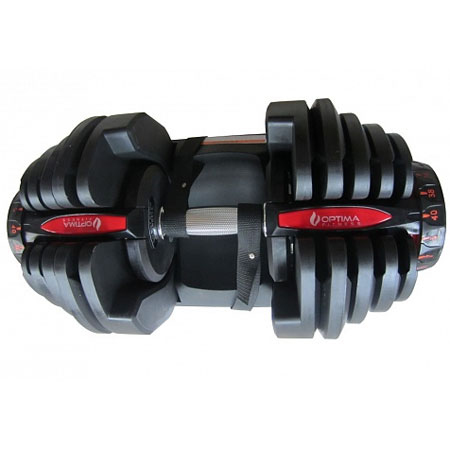 Гантель наборная Optima Fitness 5-40 кг