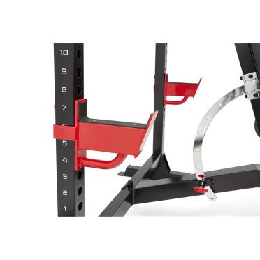 Скамья олимпийская со стойками Adidas Deluxe ADBE-10248